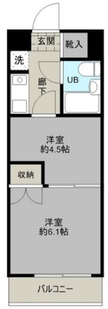 ダイアパレス新板橋の物件間取画像